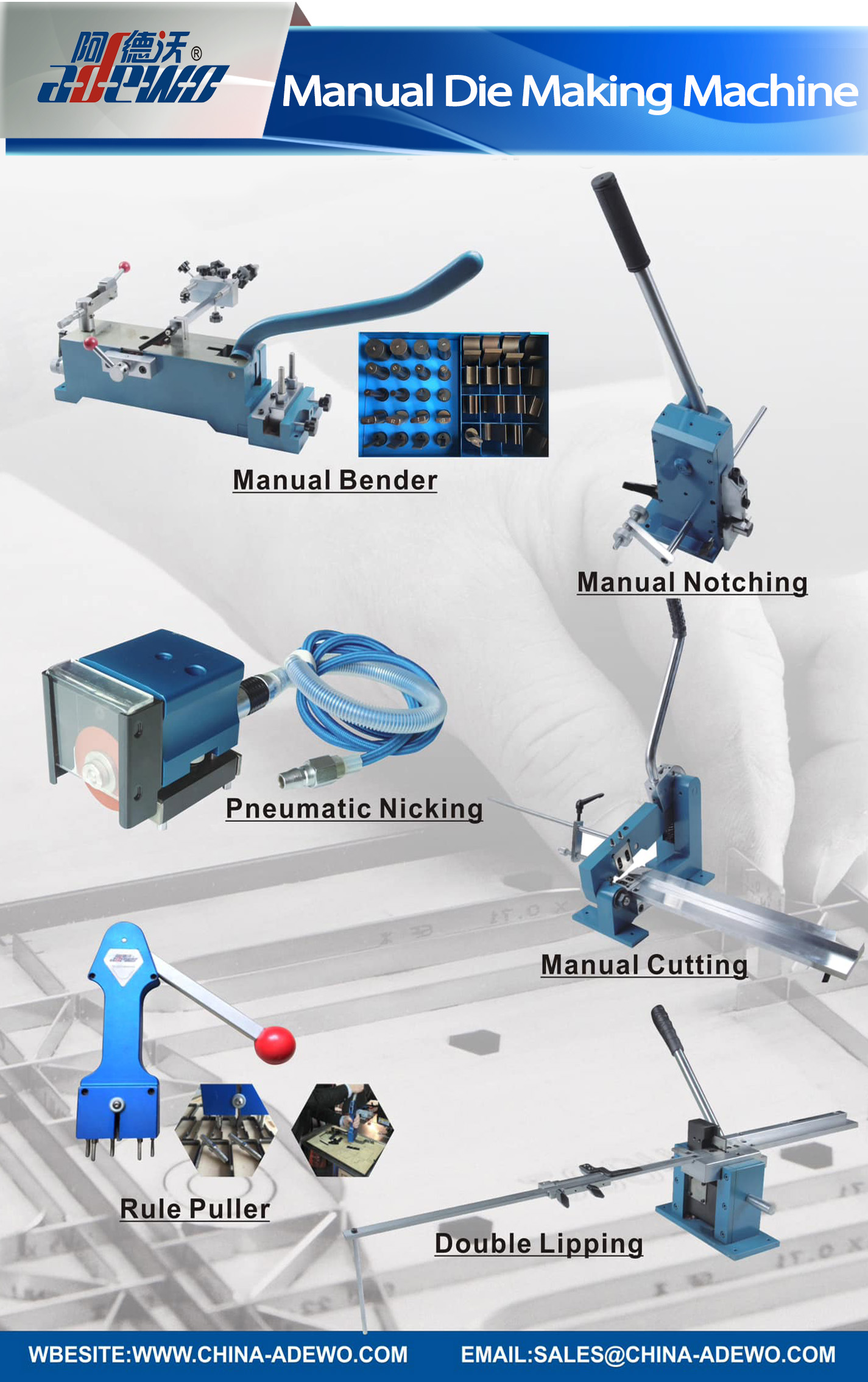 Manu -manong Die Making Machine