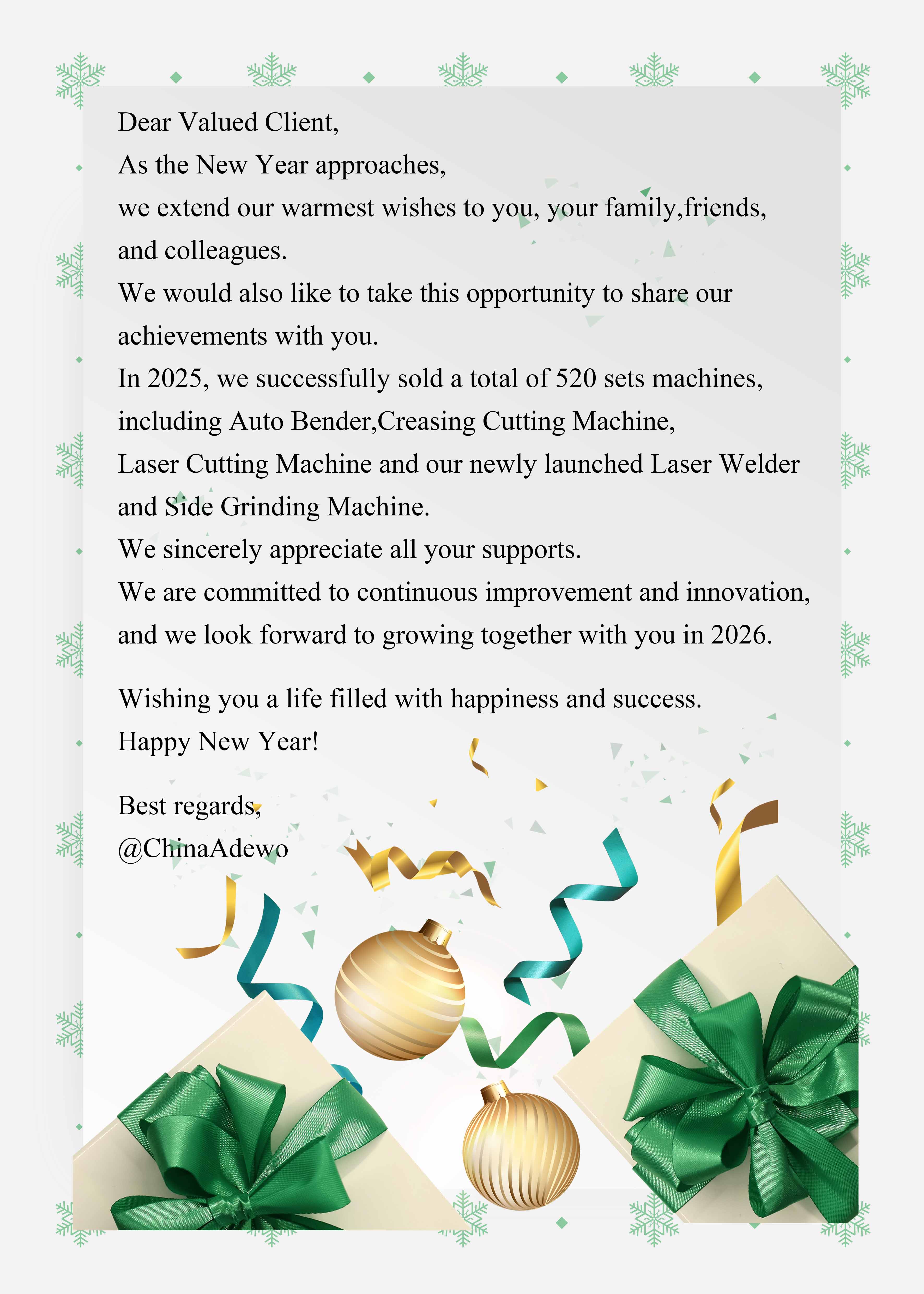 Nais Ka ng isa pang Mabungang Taon