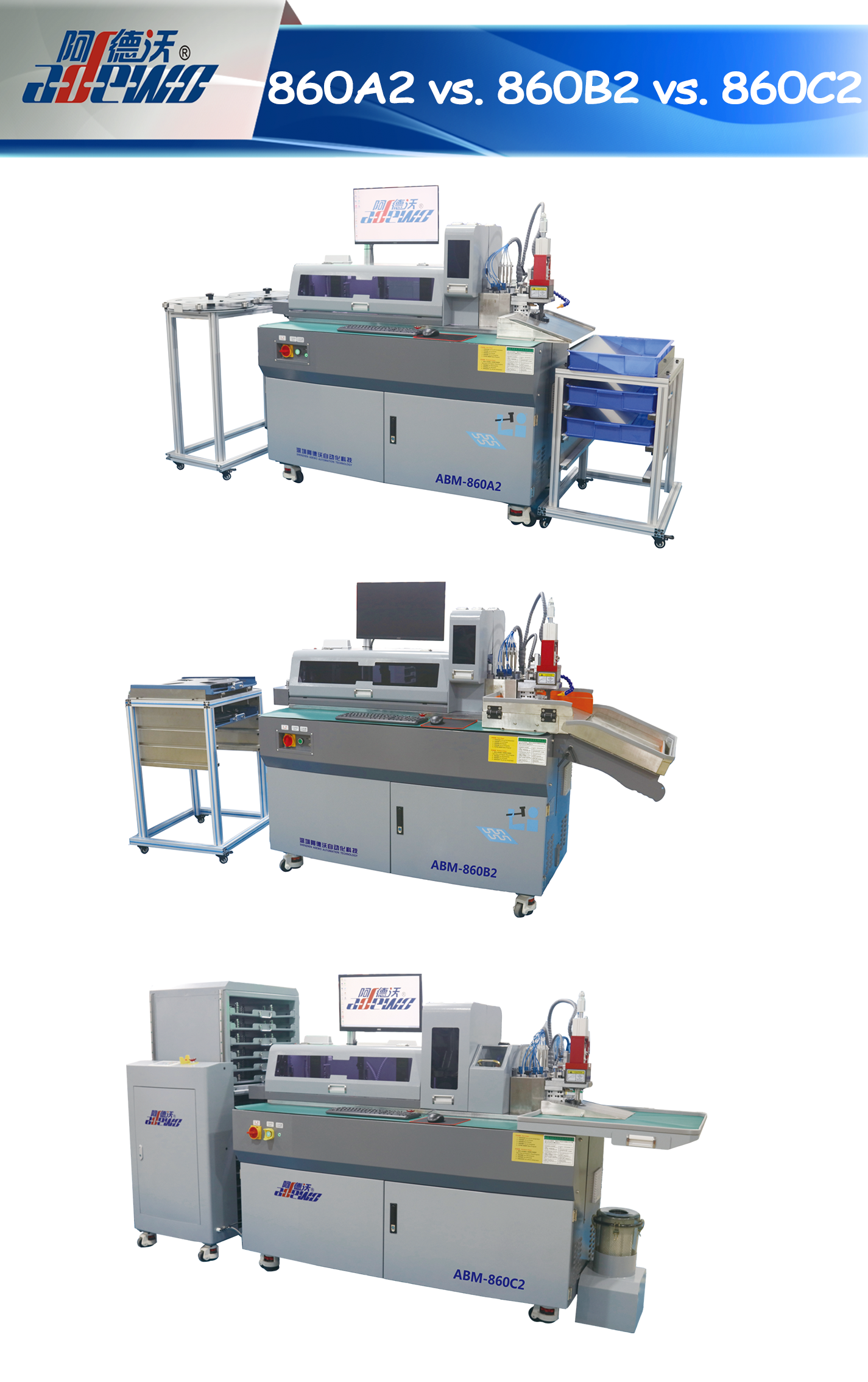 860A2 vs. 860B2 vs. 860C2 - Paghahambing ng Function ng Bending Machine