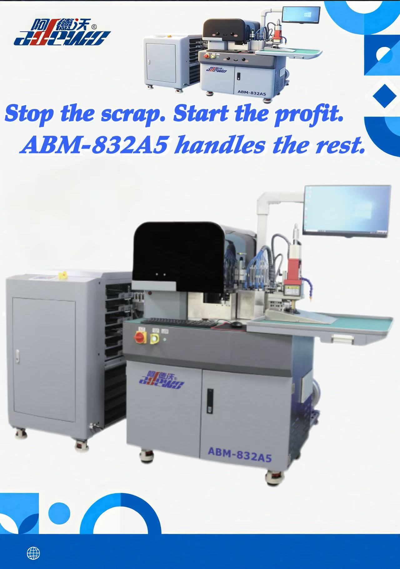 Nahihirapan pa rin sa pag-crack ng papel? ABM-832A5 Combo Bender Inaayos Ito.