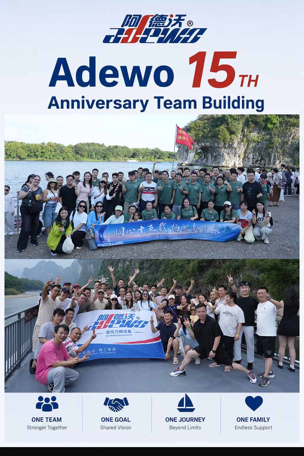 Adewo's 15th Anniversary Team Building Trip sa Guilin