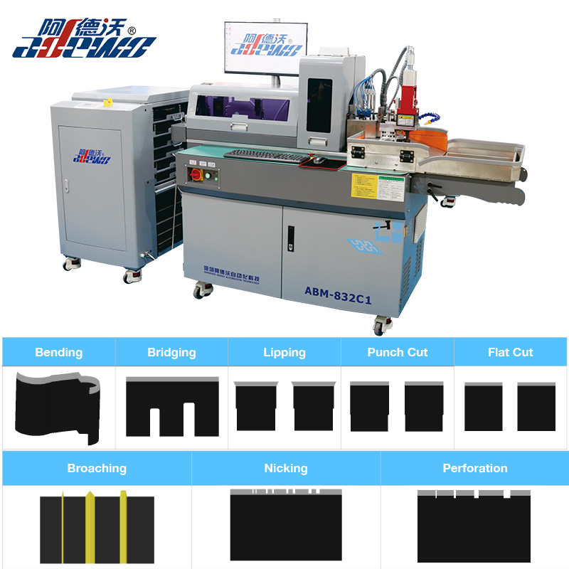 832C1 Auto Steel Rule Bender para sa Paggawa ng Carton at Color Box