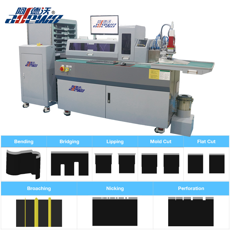 ABM-832C2 Multi-Function Steel Rule Die Auto Bender Machine para sa BOBST-Certified Die Maker