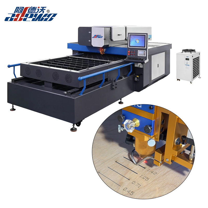 Auto Following System Laser Cutting Machine para sa Plywood Die Boards at Packaging Dies