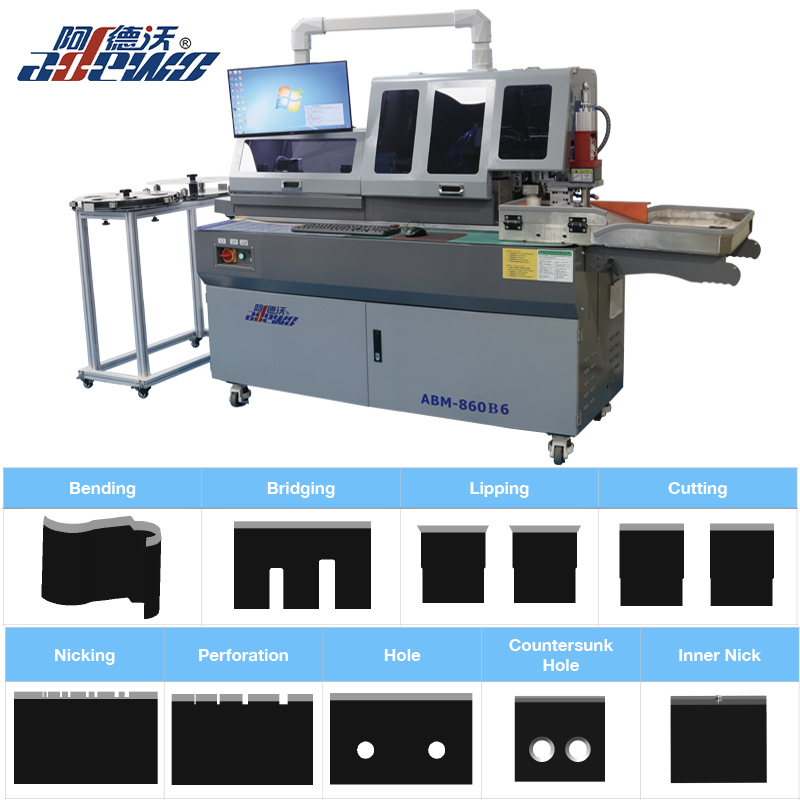 Blister Die Cutting Mold Auto Bender na may Inner Nick