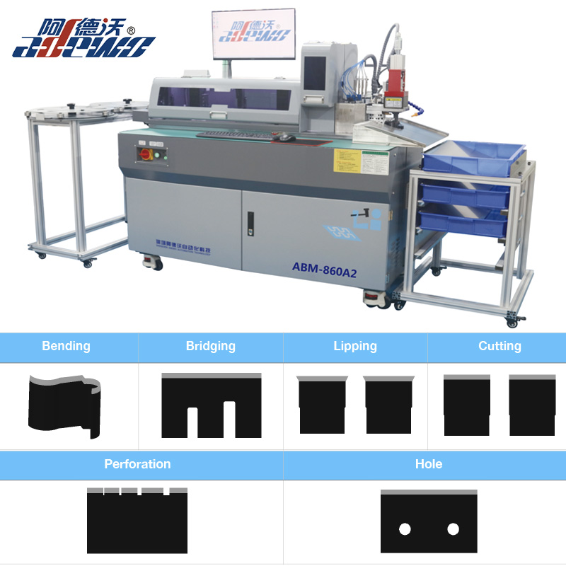 High Rule Auto Bender na may Perforation