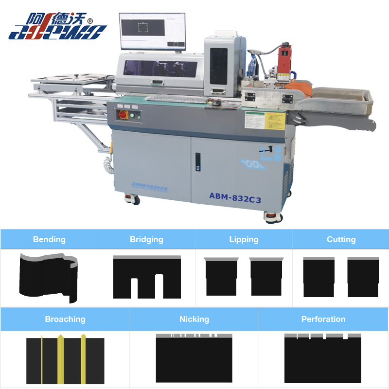 Label Panuntunan Auto Bender Machine