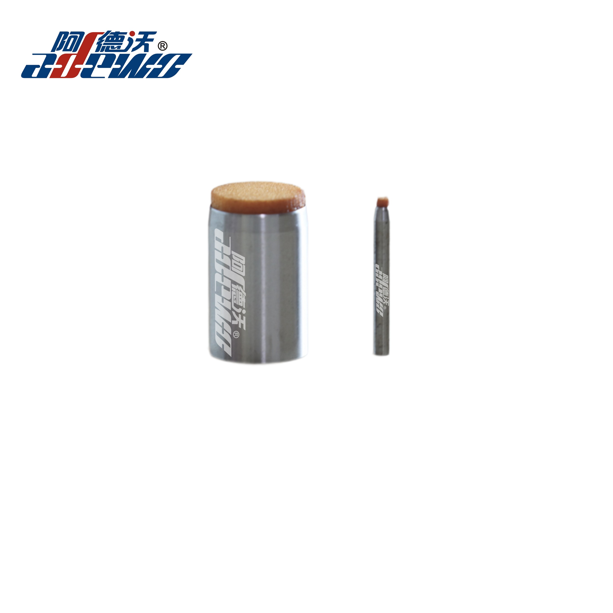 Solid rubber bullet punch